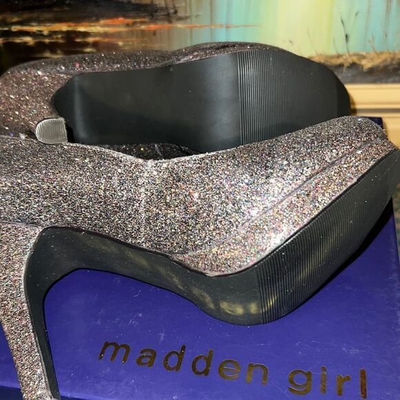 Madden Girl Sparkle Heels 👠 7.5 - Picture 9 of 12
